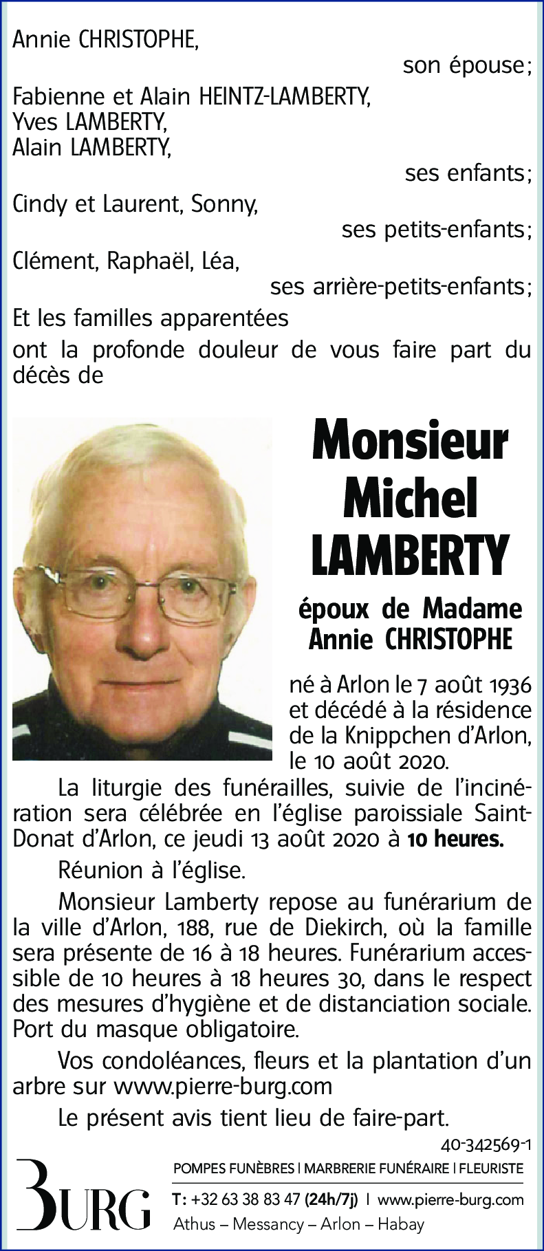 Michel LAMBERTY