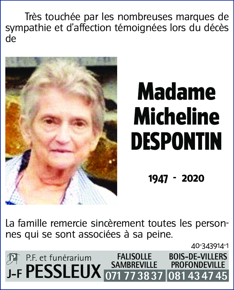 Micheline DESPONTIN