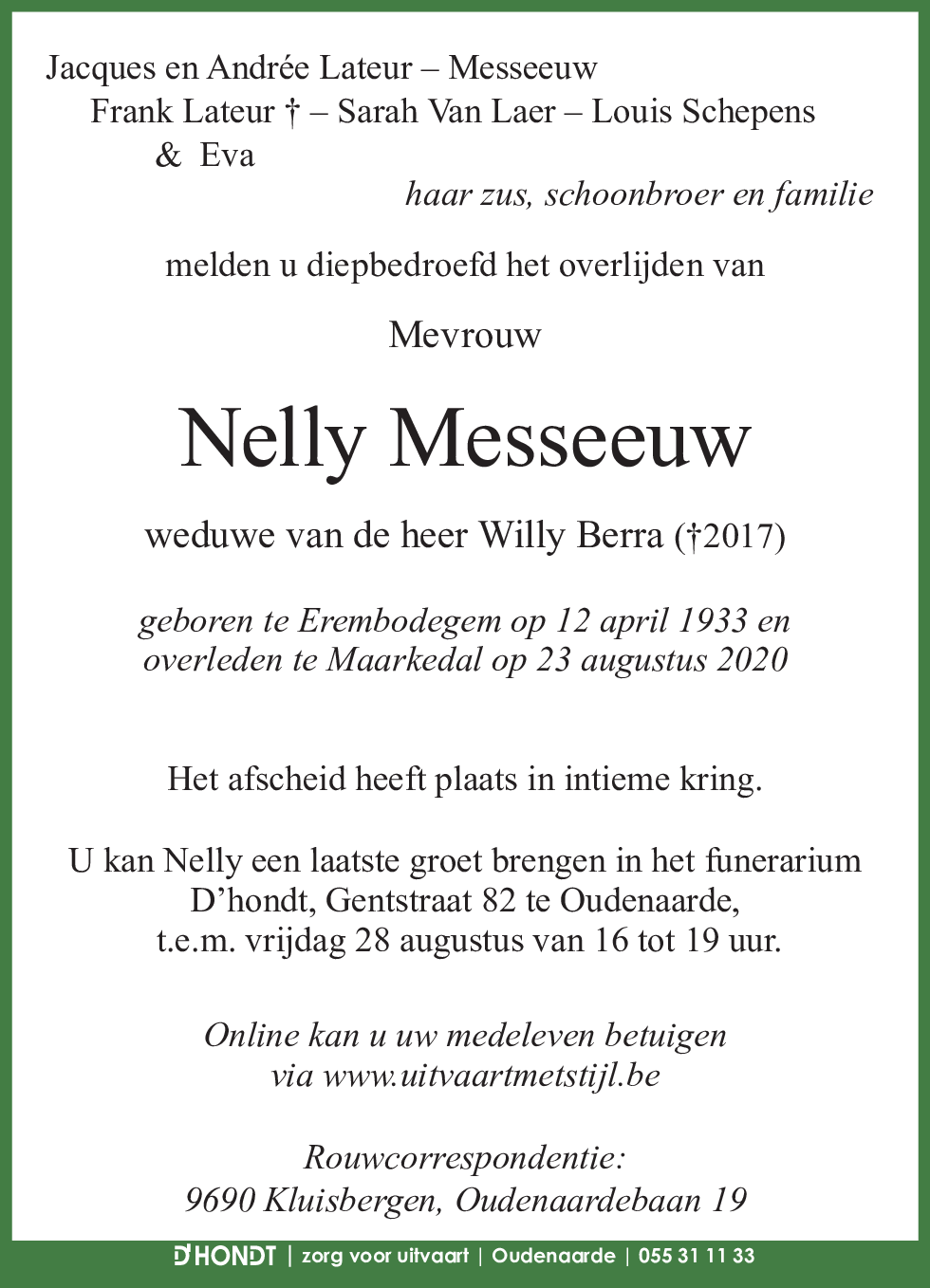 Nelly Messeeuw