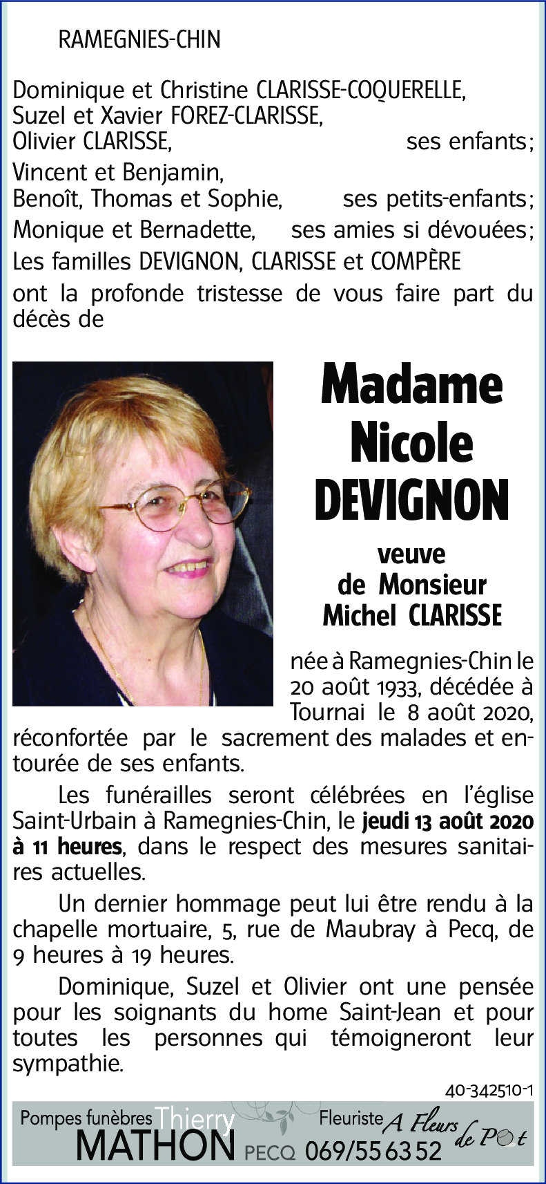 Nicole DEVIGNON