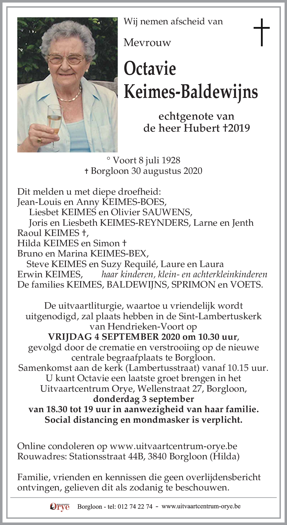 Octavie Keimes-Baldewijns