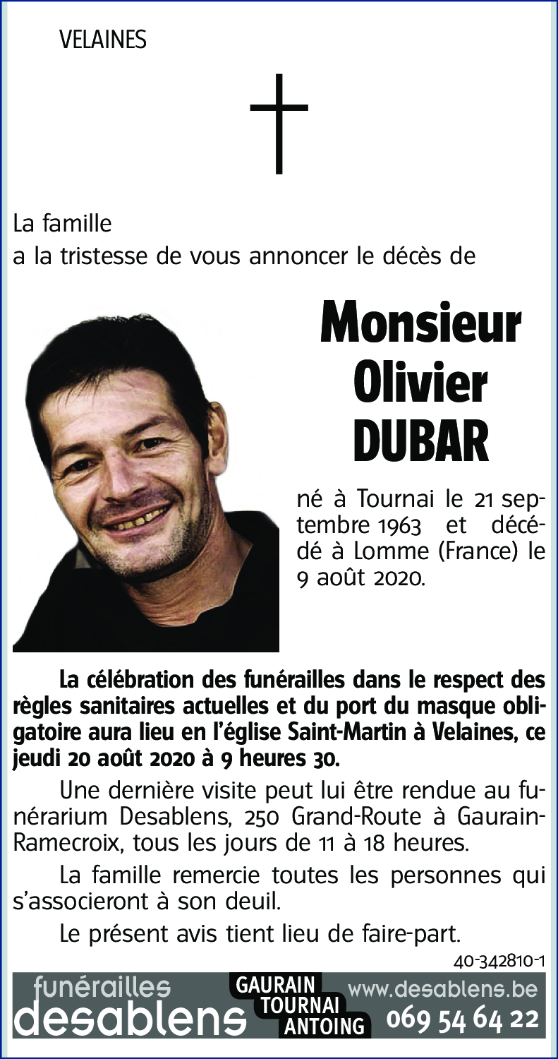 Olivier DUBAR