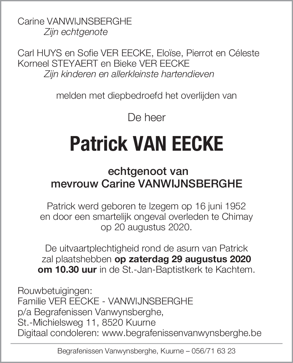 Patrick Van Eecke