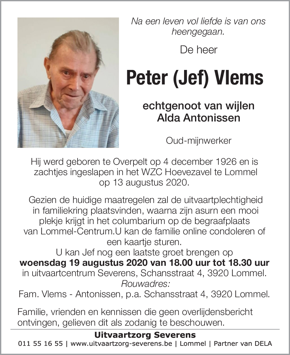 Peter (Jef) Vlems