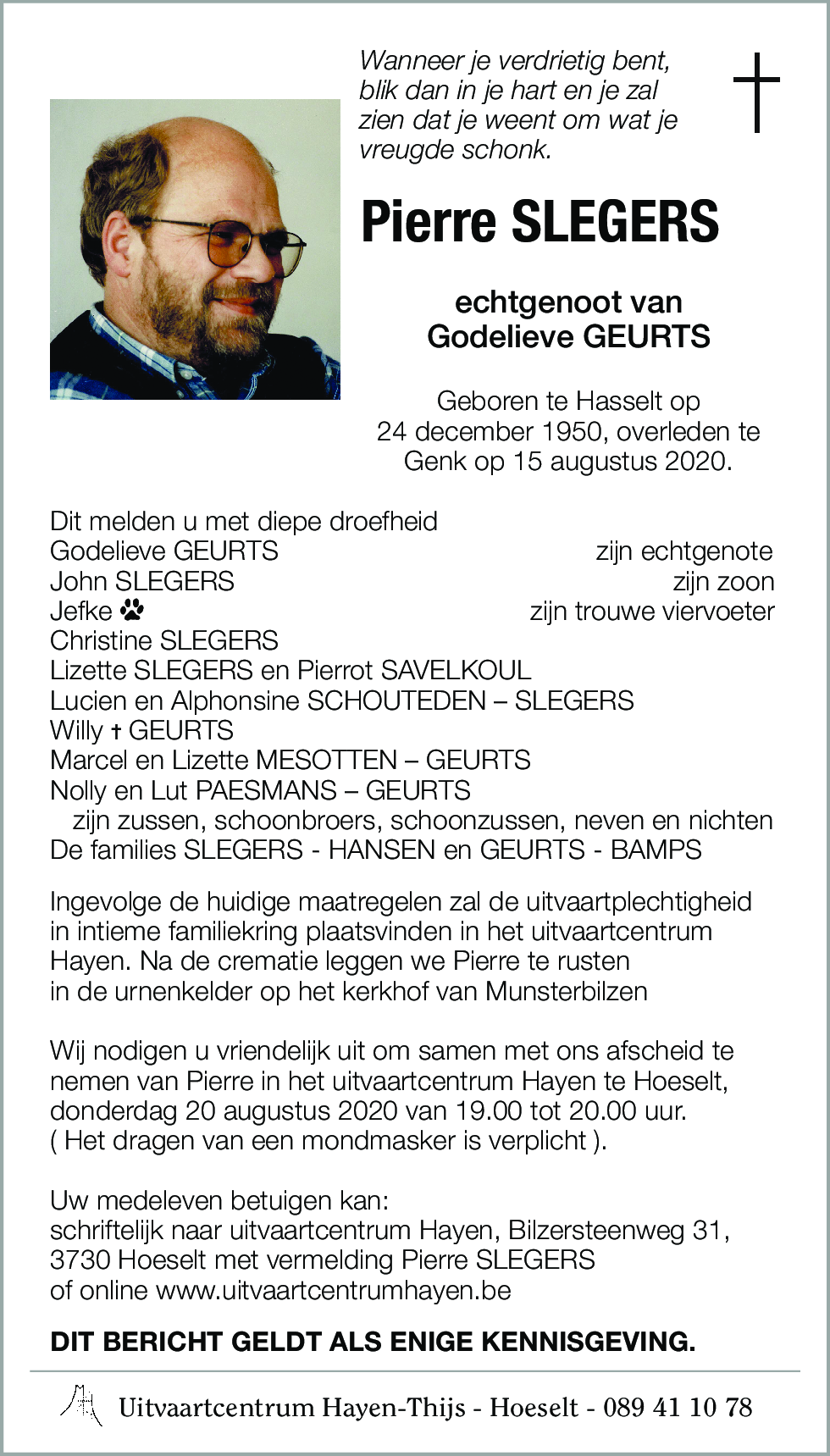 Pierre SLEGERS