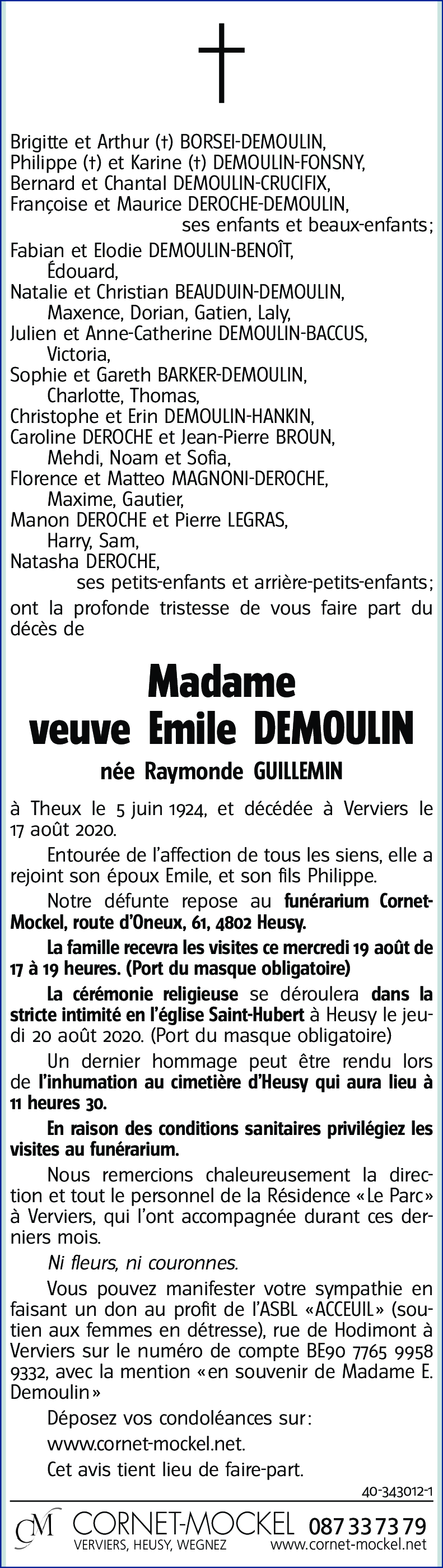 Raymonde GUILLEMIN