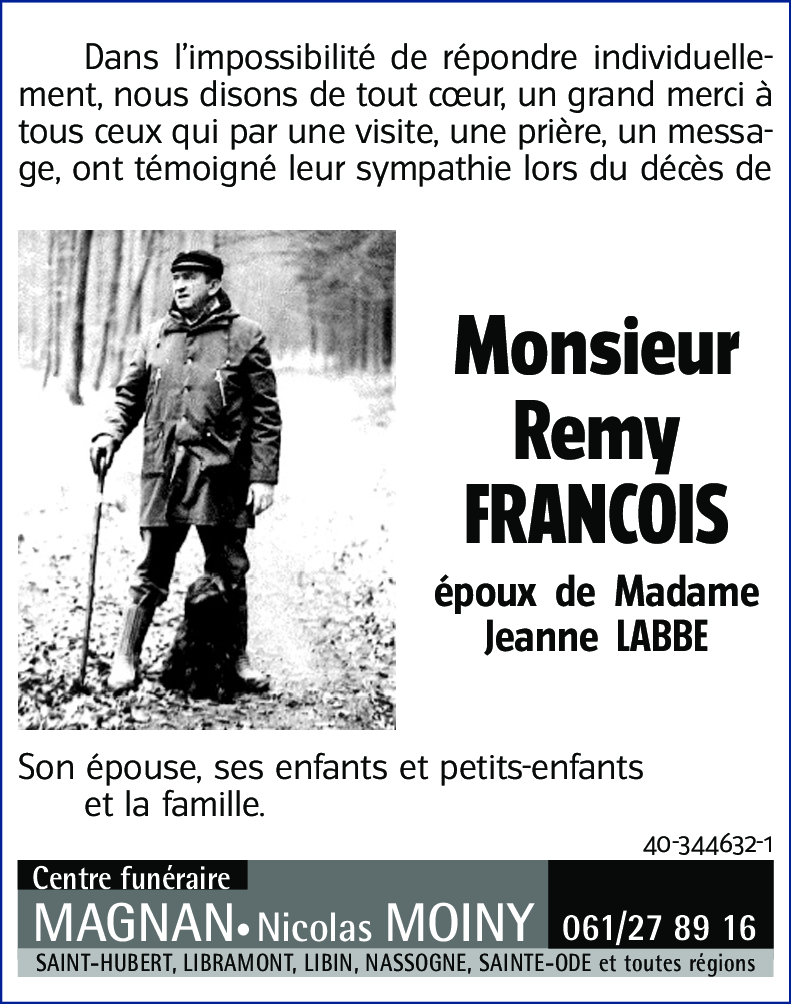 Remy FRANCOIS