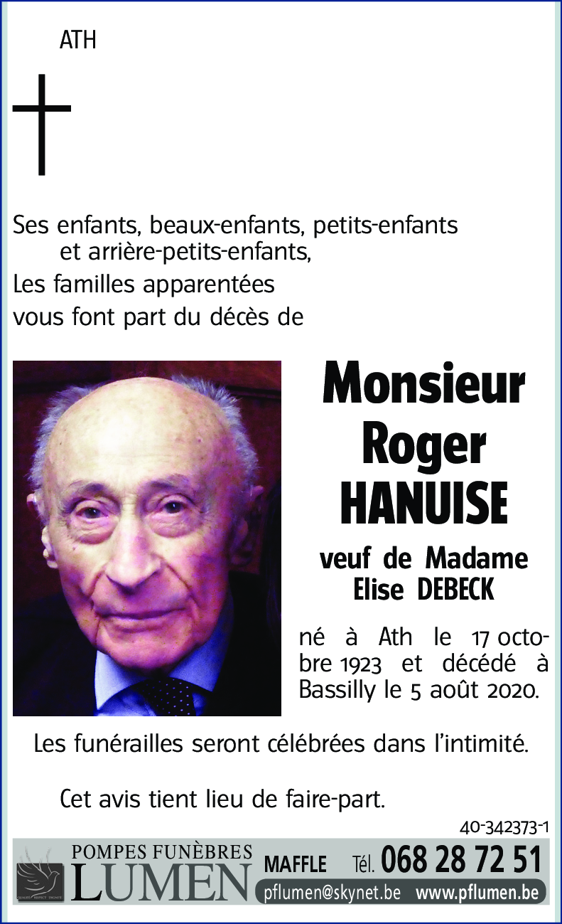 Roger HANUISE