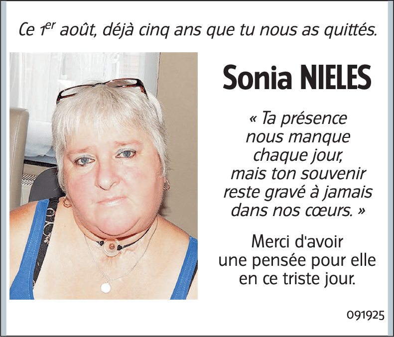 Sonia NIELES