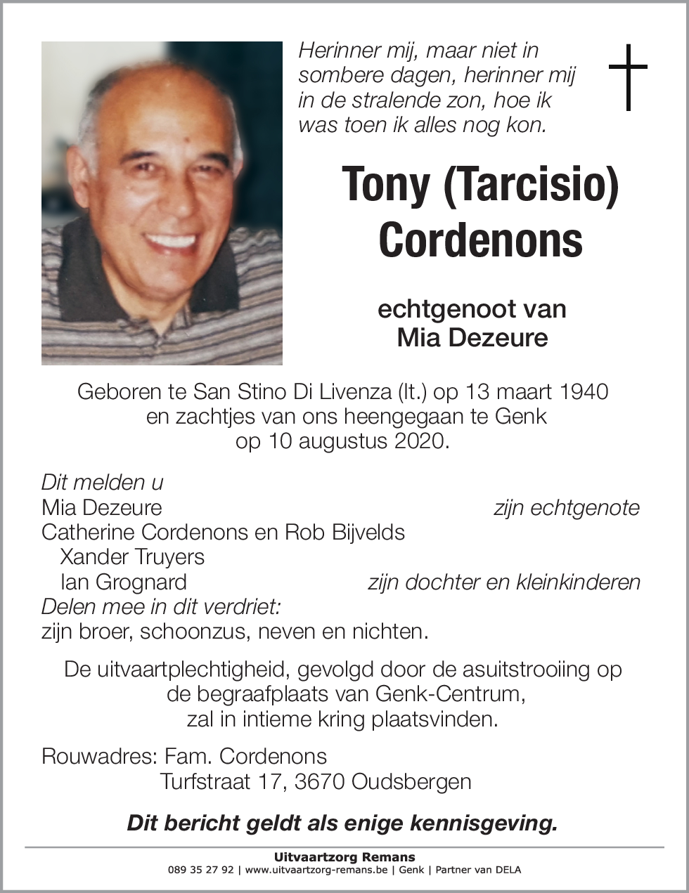 Tony Cordenons