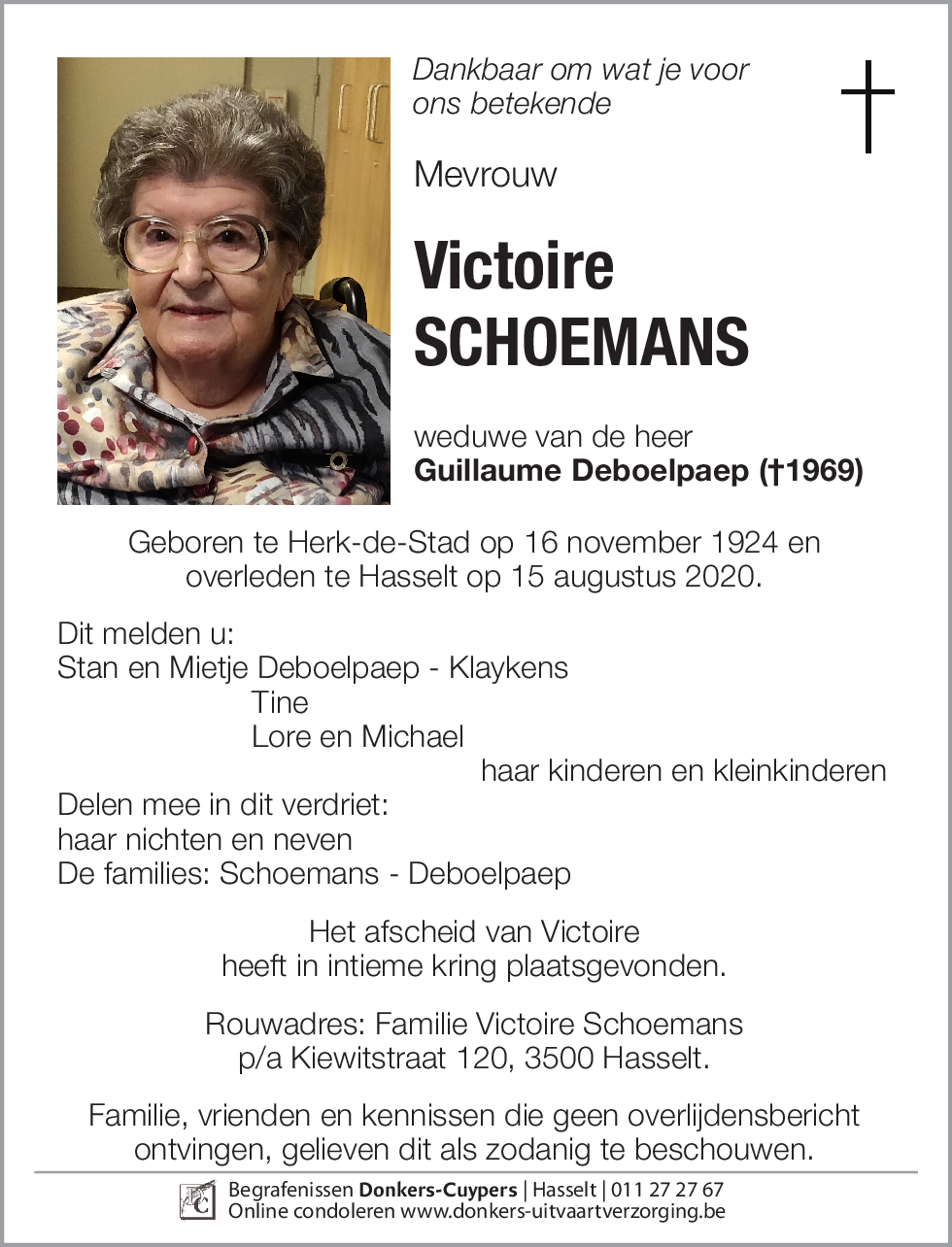 Victoire Schoemans