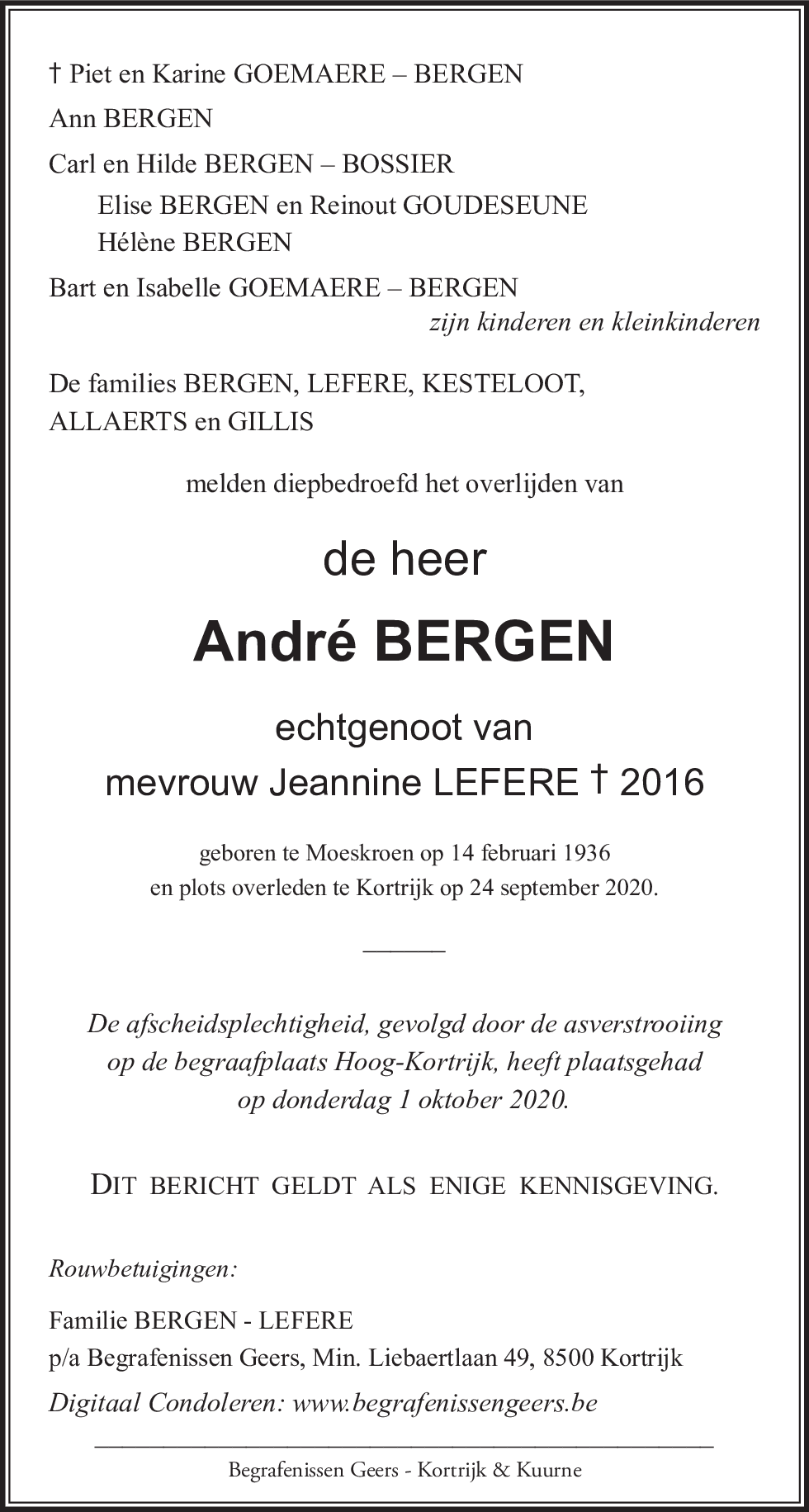 André BERGEN