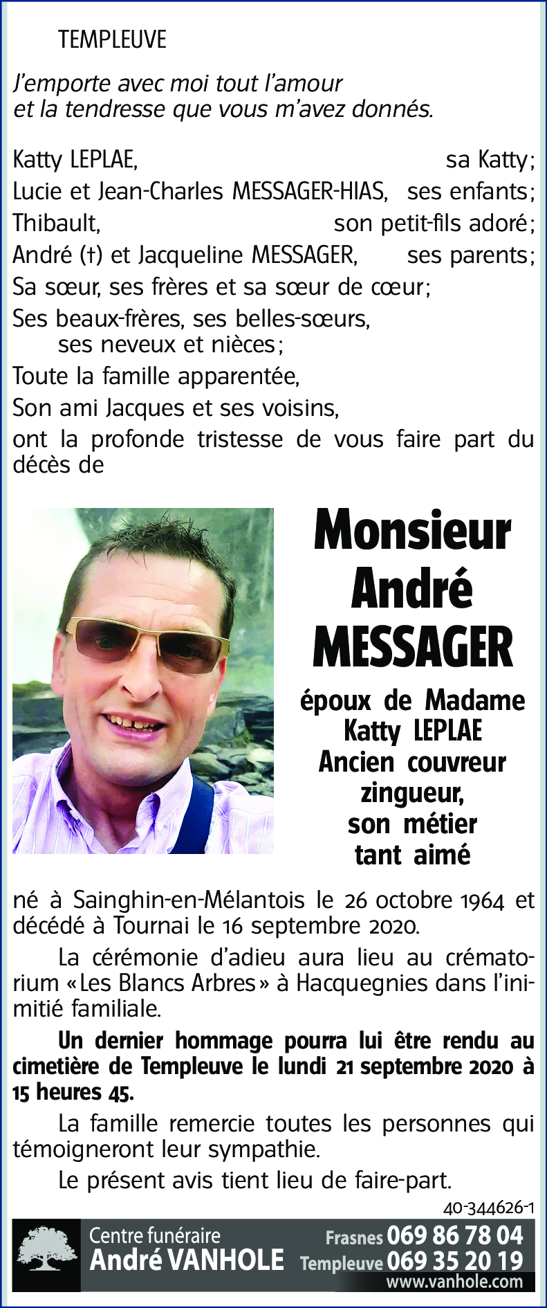 André MESSAGER