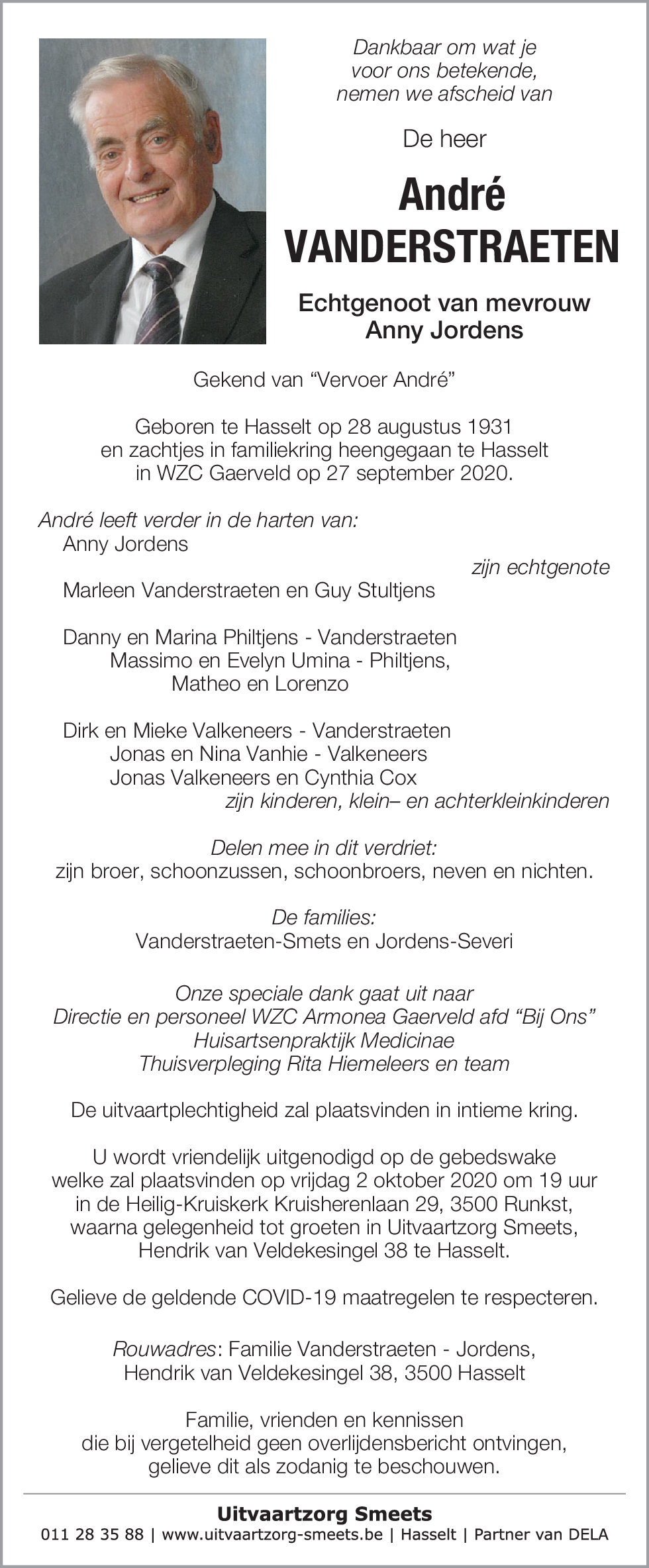 André Vanderstraeten