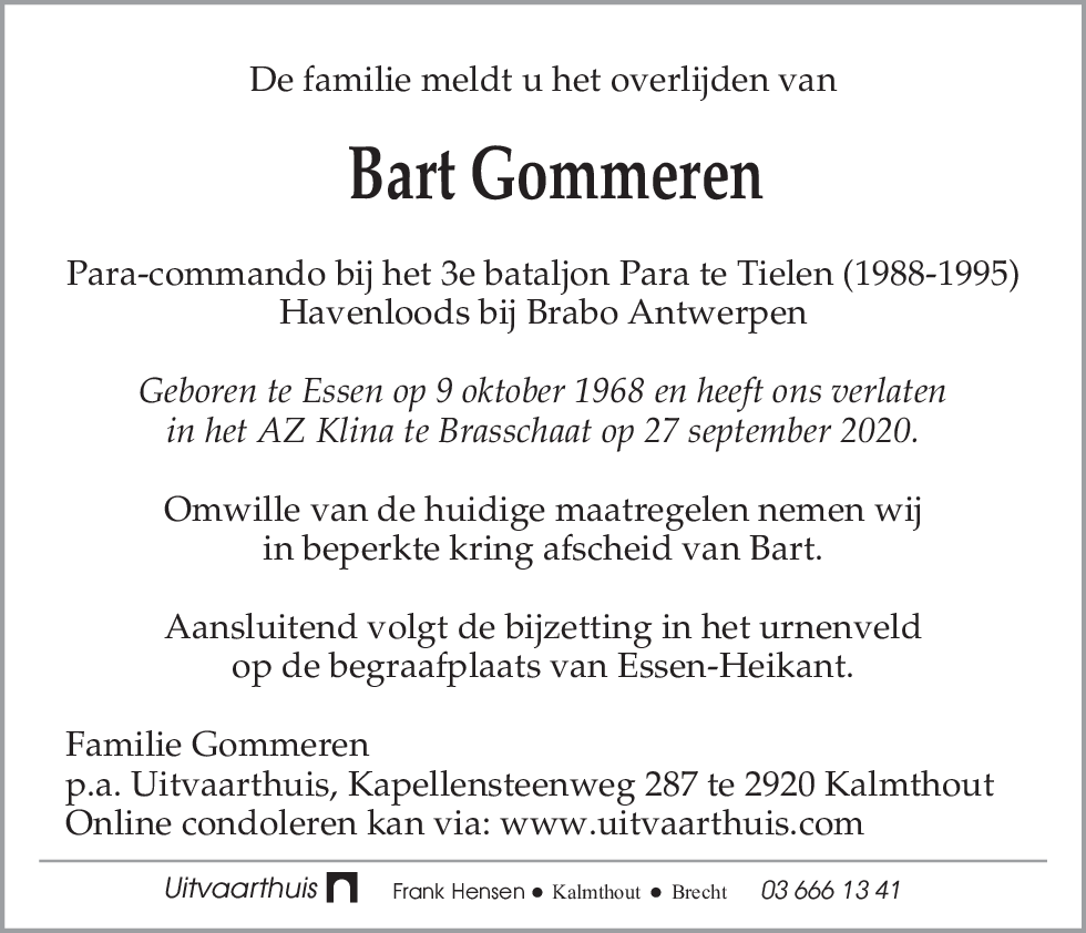 Bart Gommeren