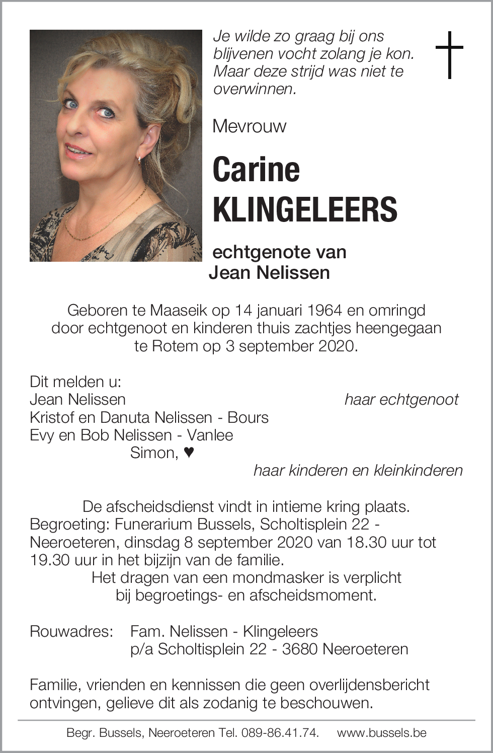 Carine KLINGELEERS