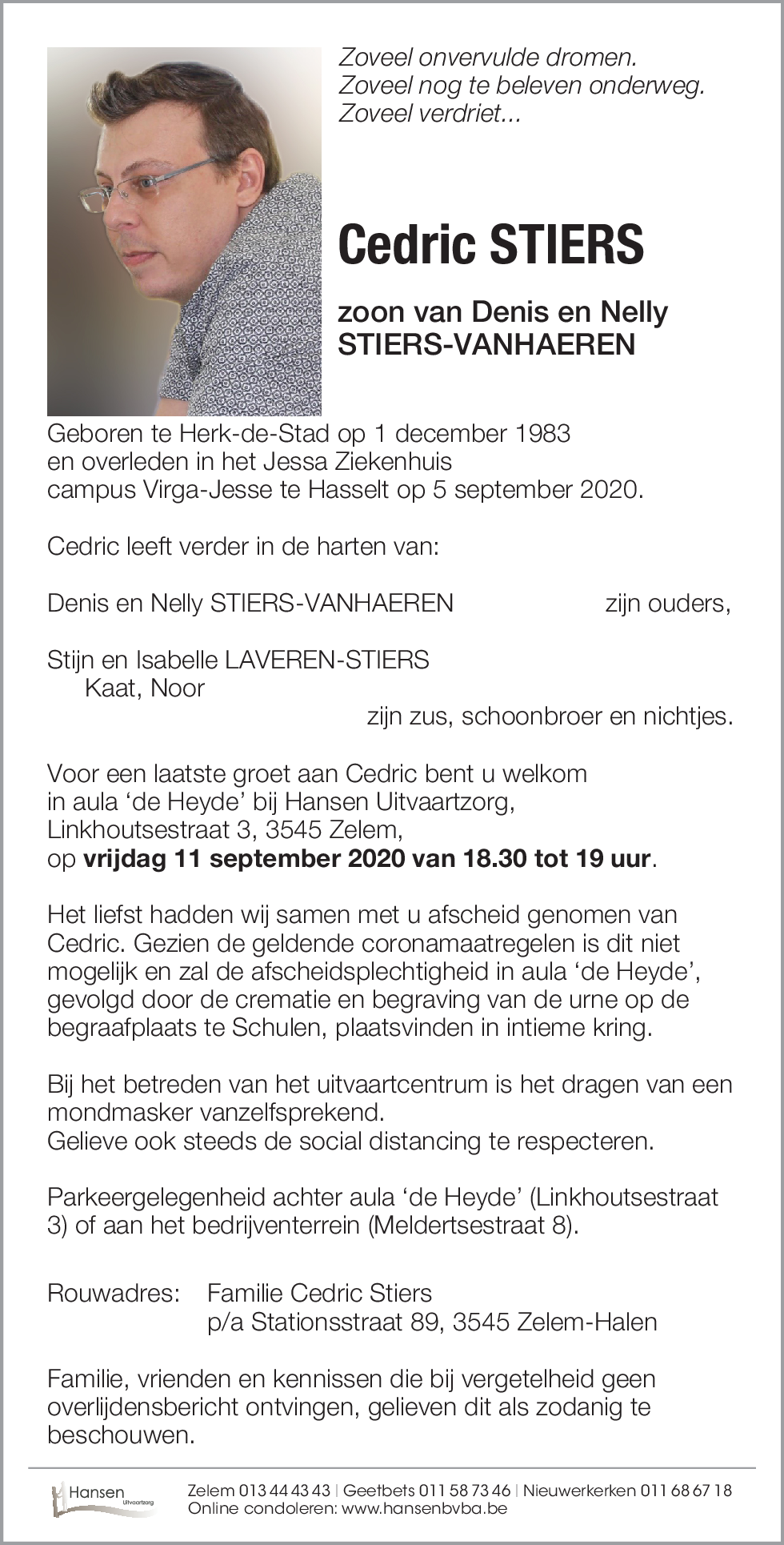 Cedric STIERS