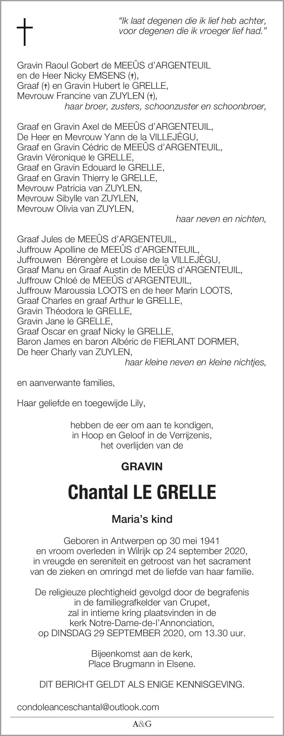 Chantal Le Grelle