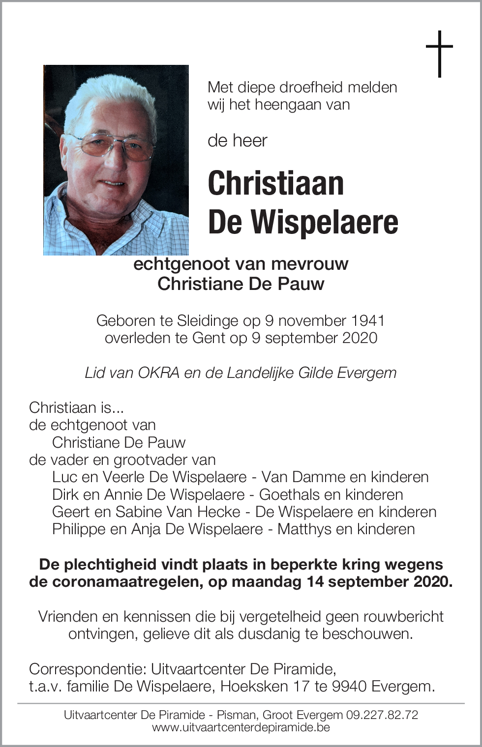 Christiaan De Wispelaere