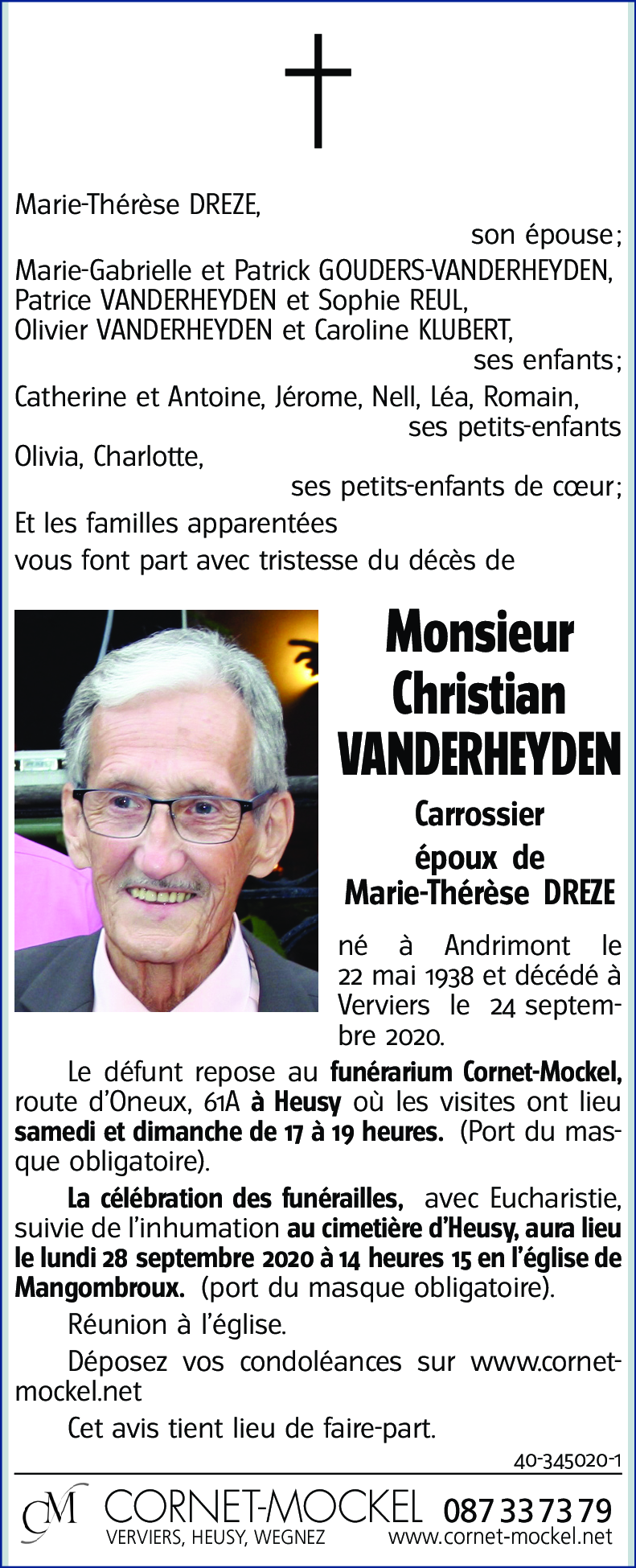 Christian VANDERHEYDEN