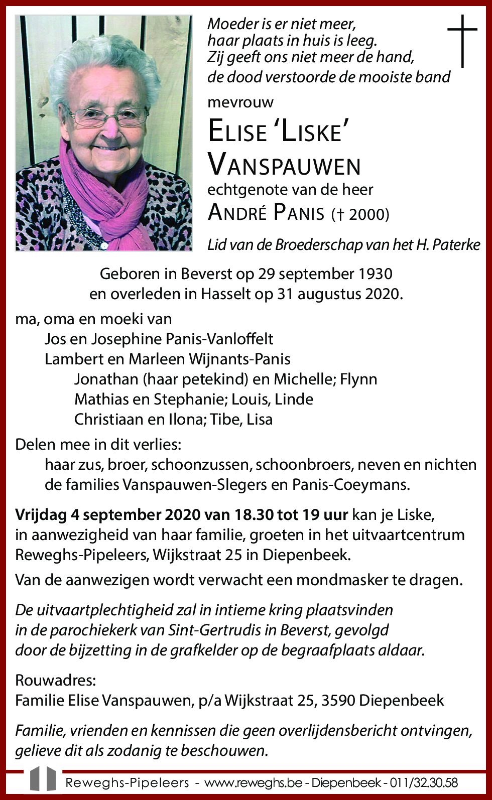 Elise 'Liske' Vanspauwen