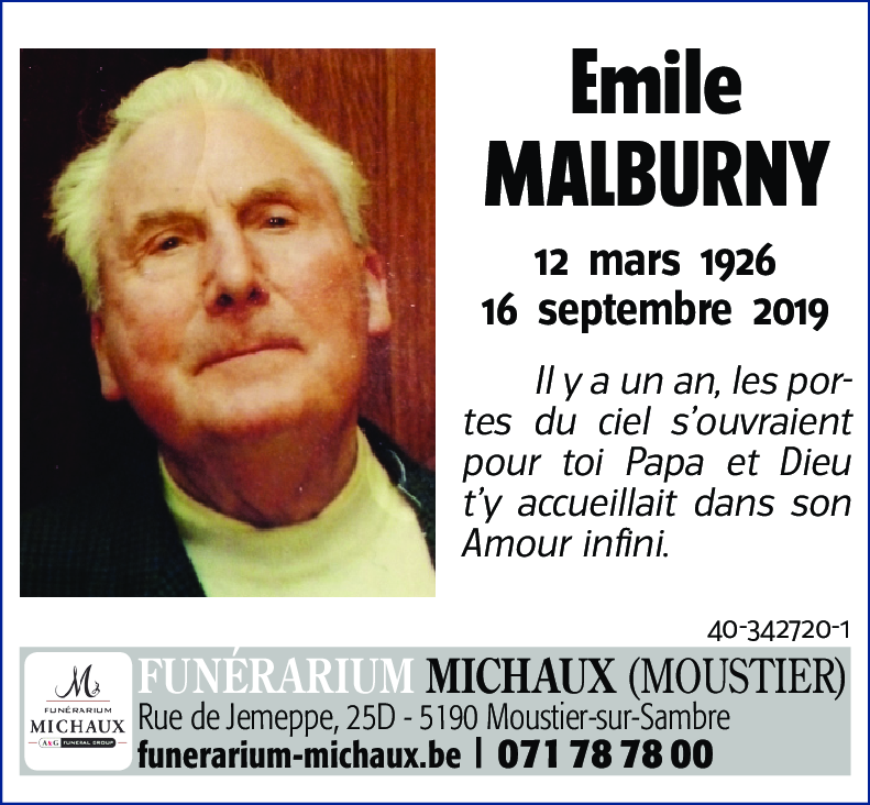 Emile MALBURNY