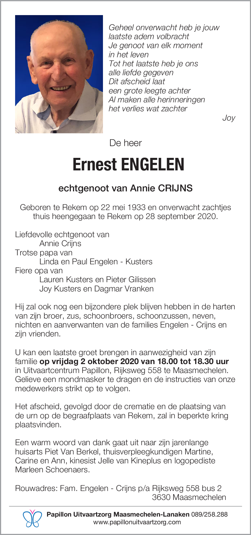 Ernest Engelen