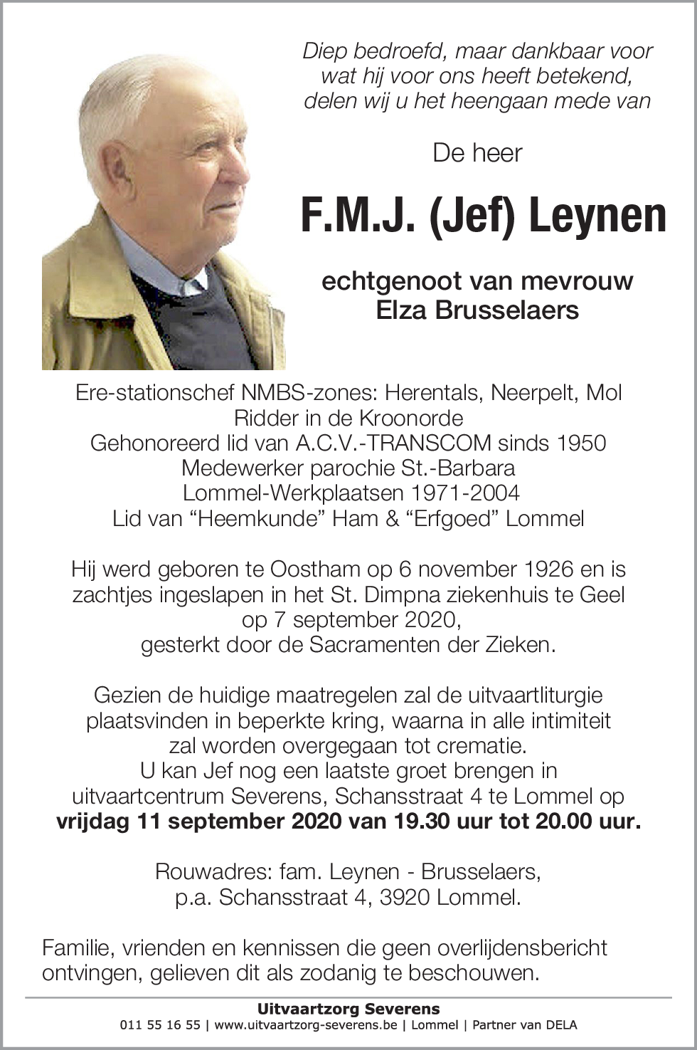 F.M.J. (Jef) Leynen