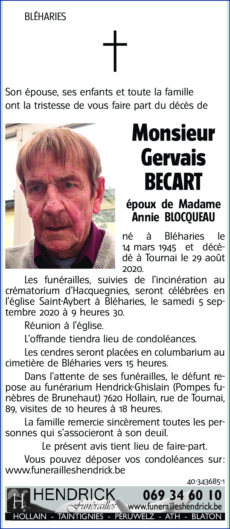 Gervais BECART