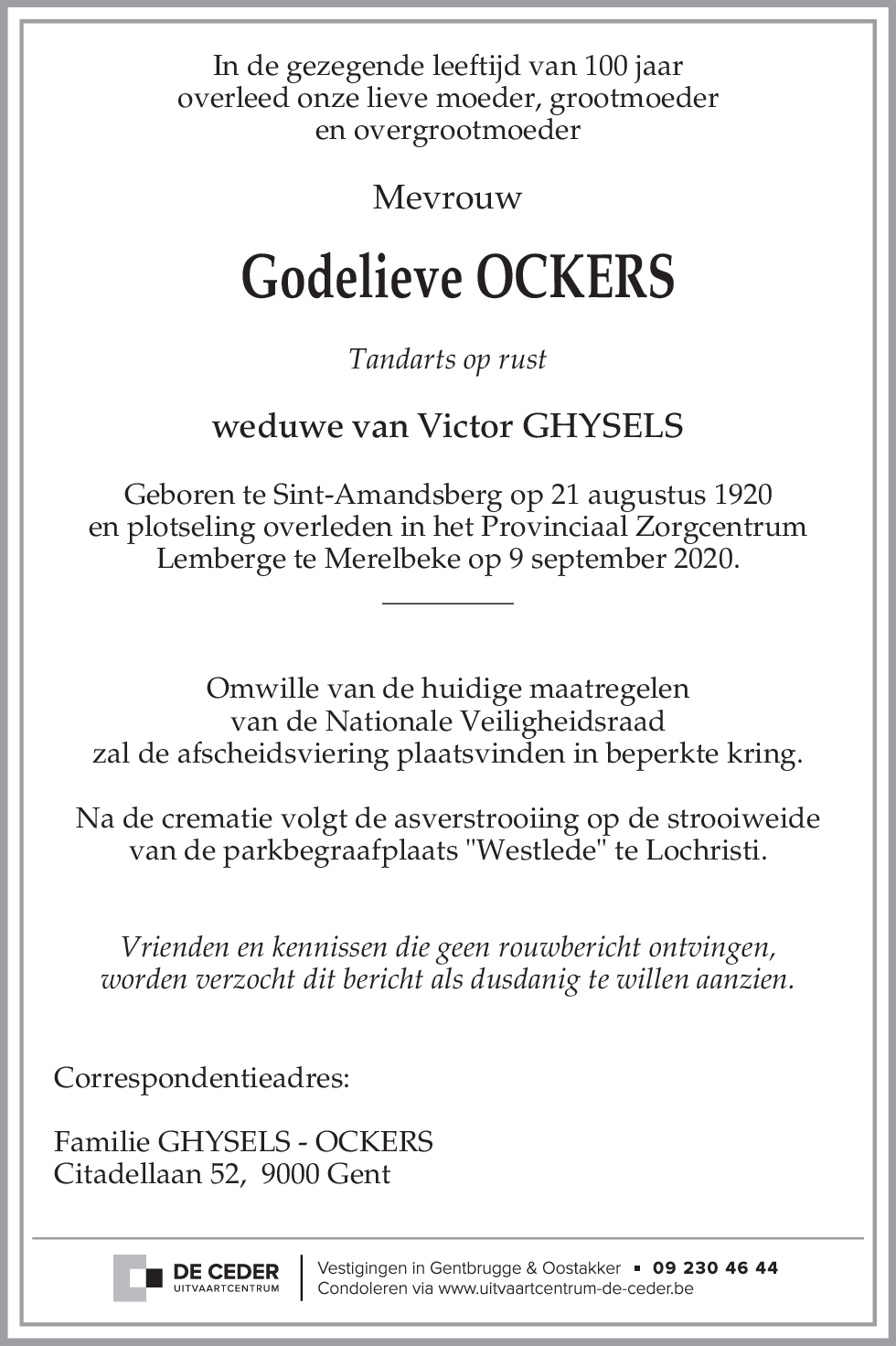 Godelieve OCKERS