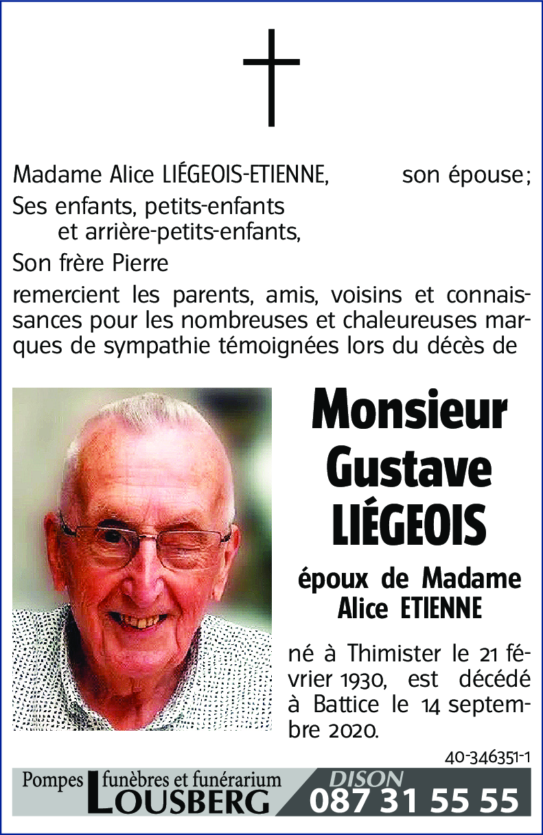 Gustave LIÉGEOIS