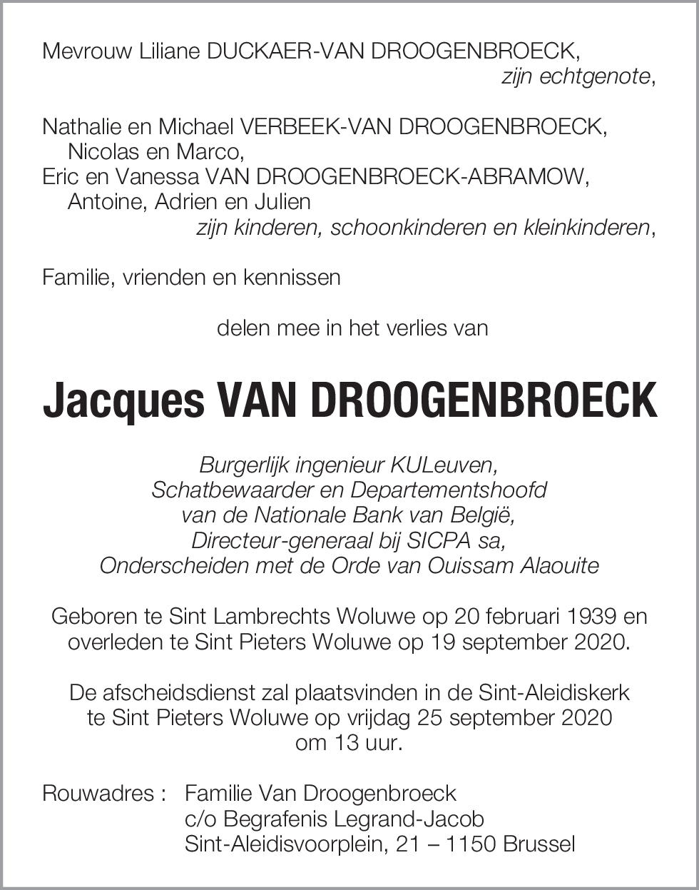 Jacques Droogenbroeck