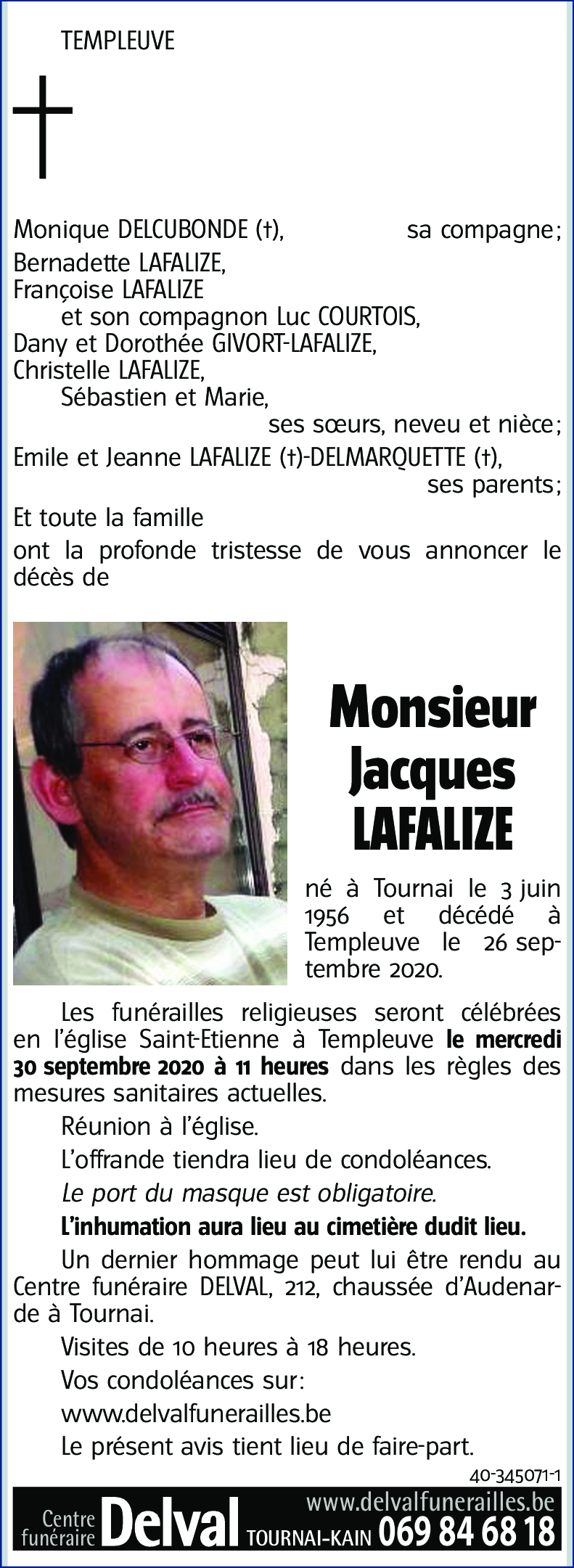 Jacques LAFALIZE