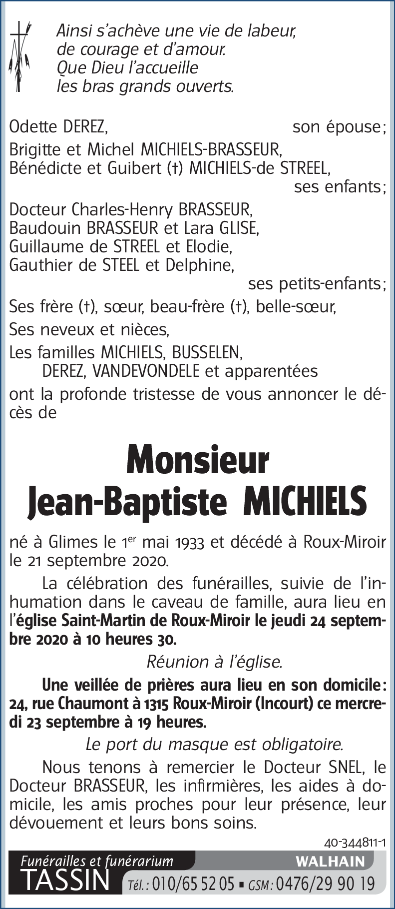 Jean-Baptiste MICHIELS