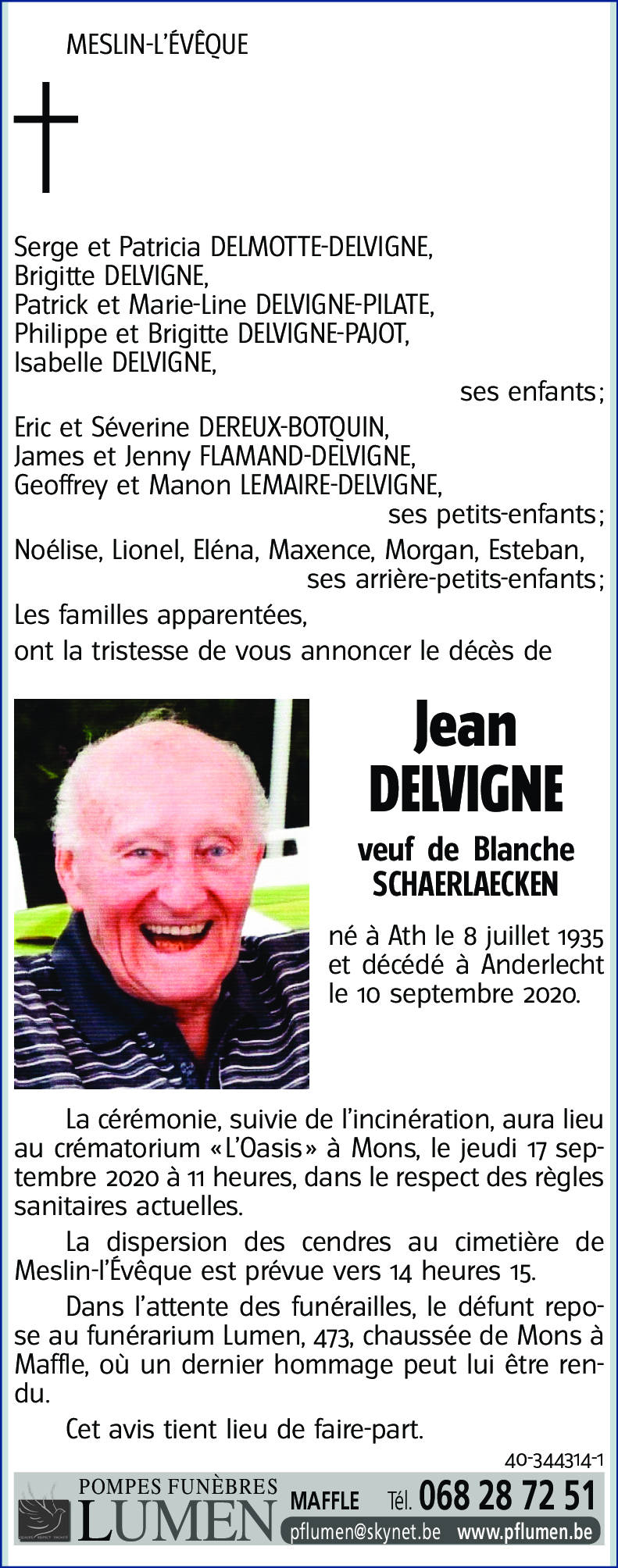 Jean DELVIGNE