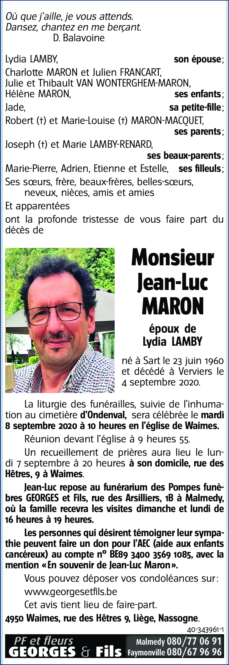 Jean-Luc MARON
