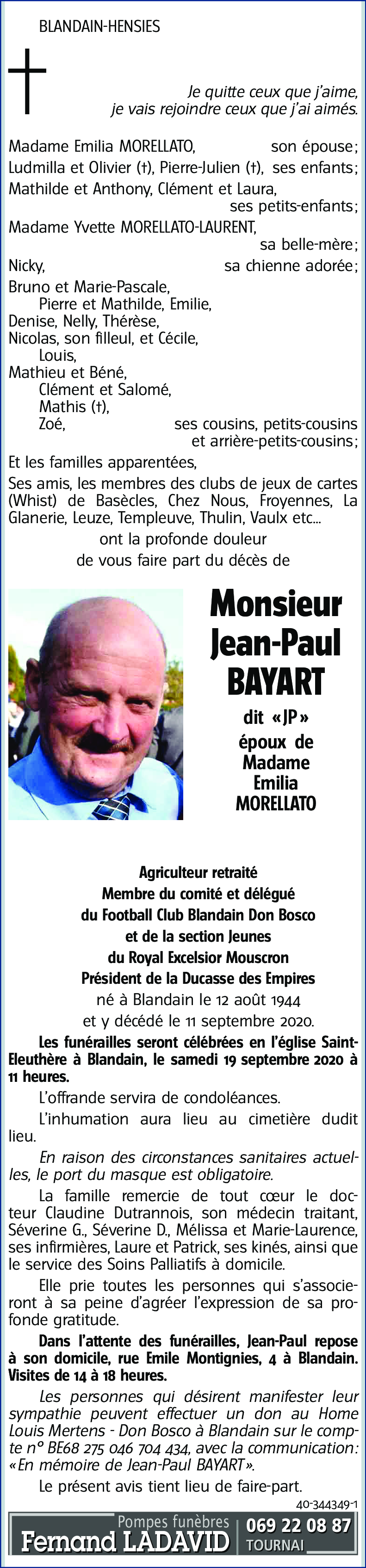Jean-Paul BAYART