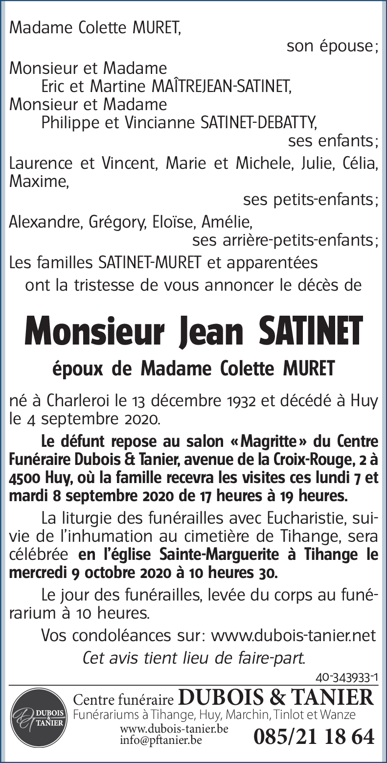 Jean SATINET