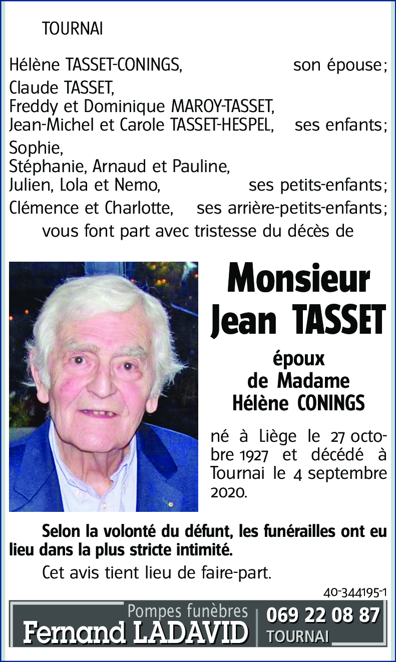 Jean TASSET