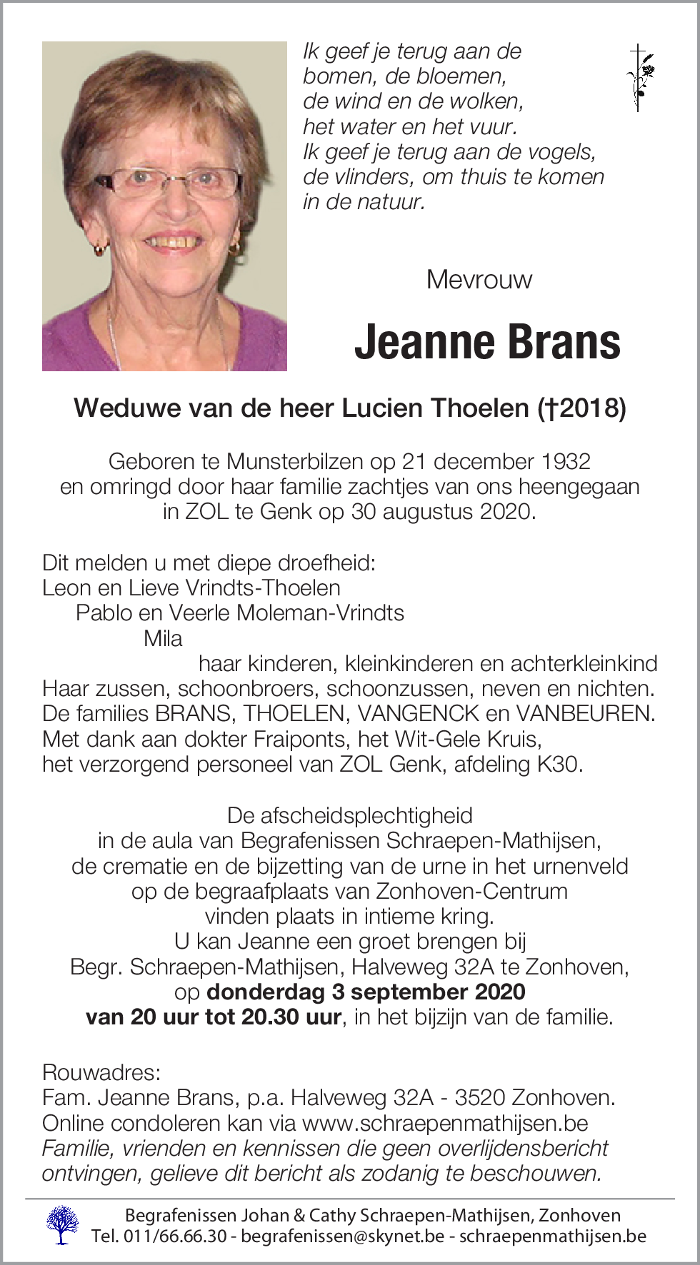 Jeanne Brans