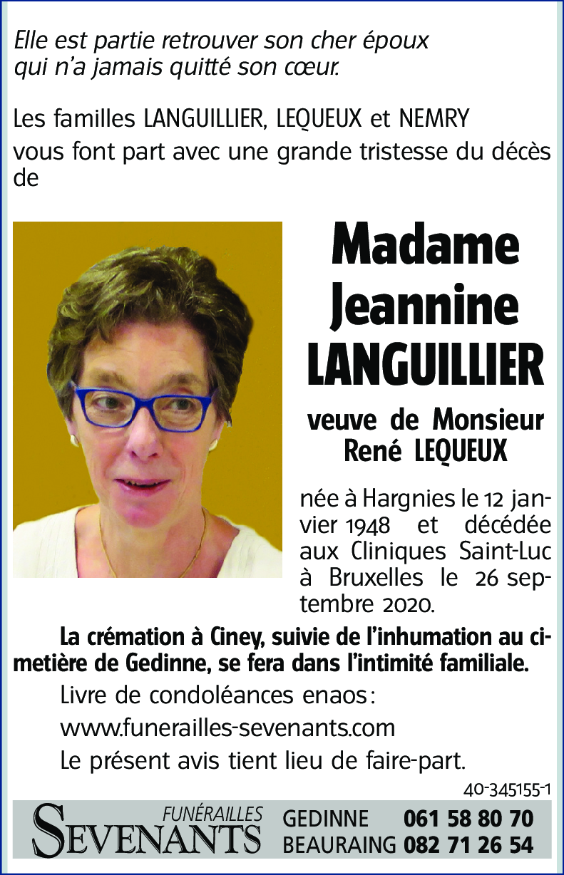 Jeannine LANGUILLIER