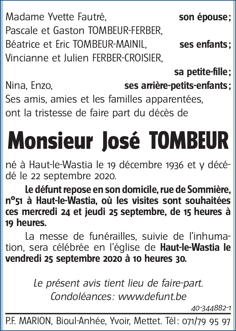 José Tombeur