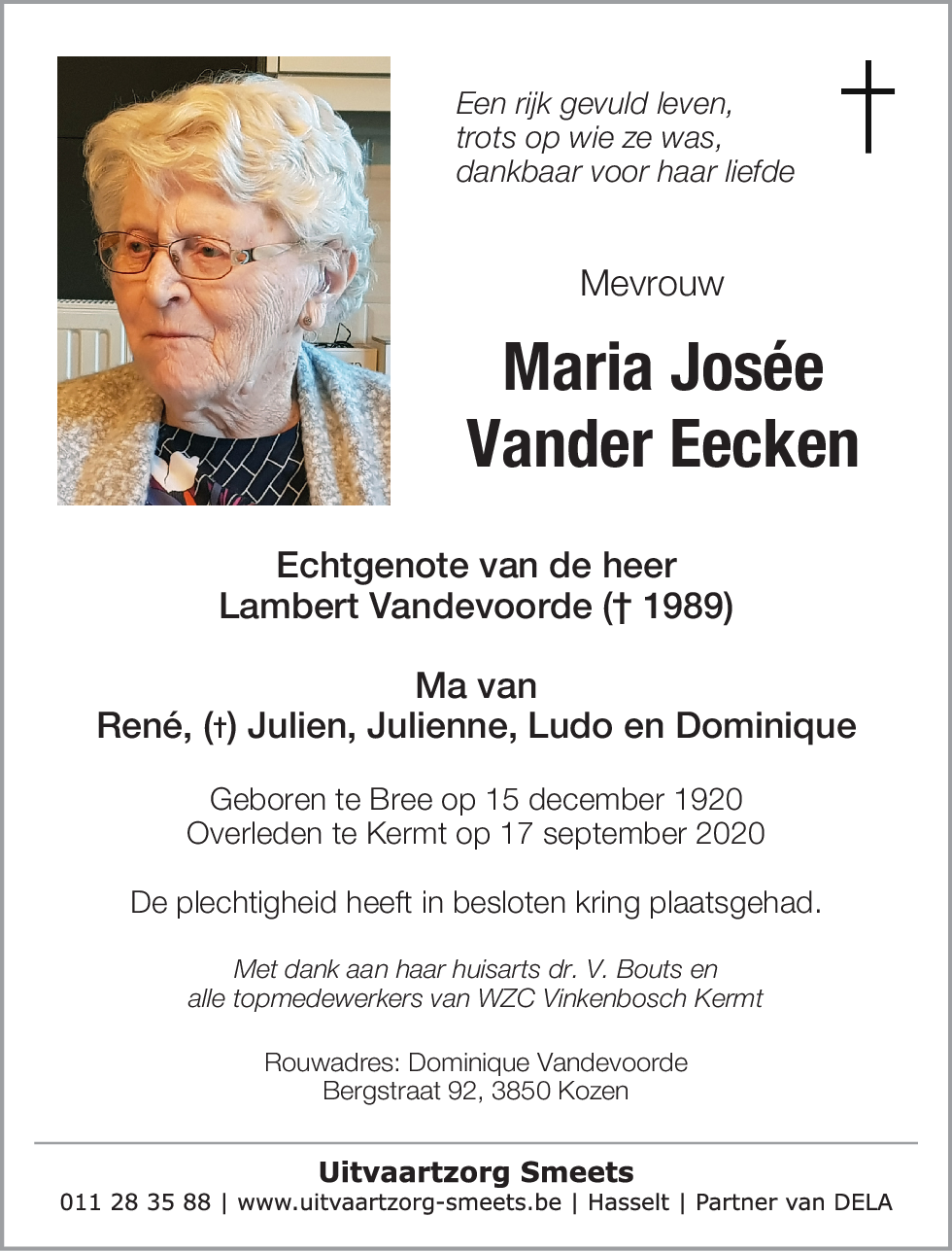Josée Vander Eecken