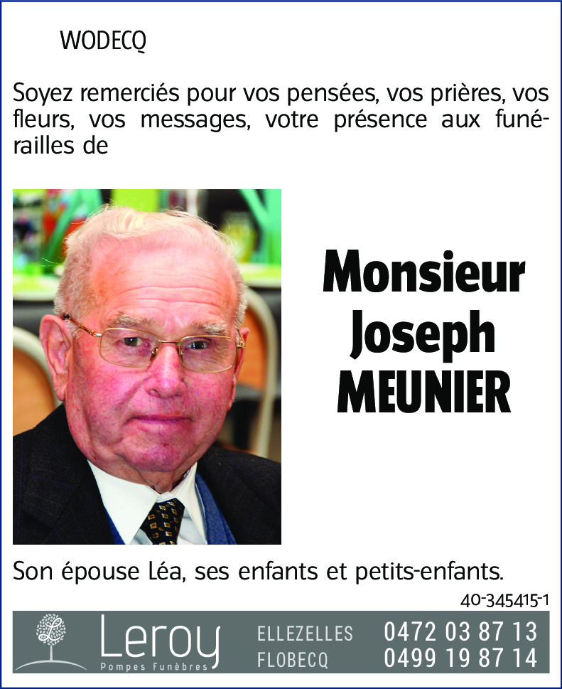 Joseph Meunier