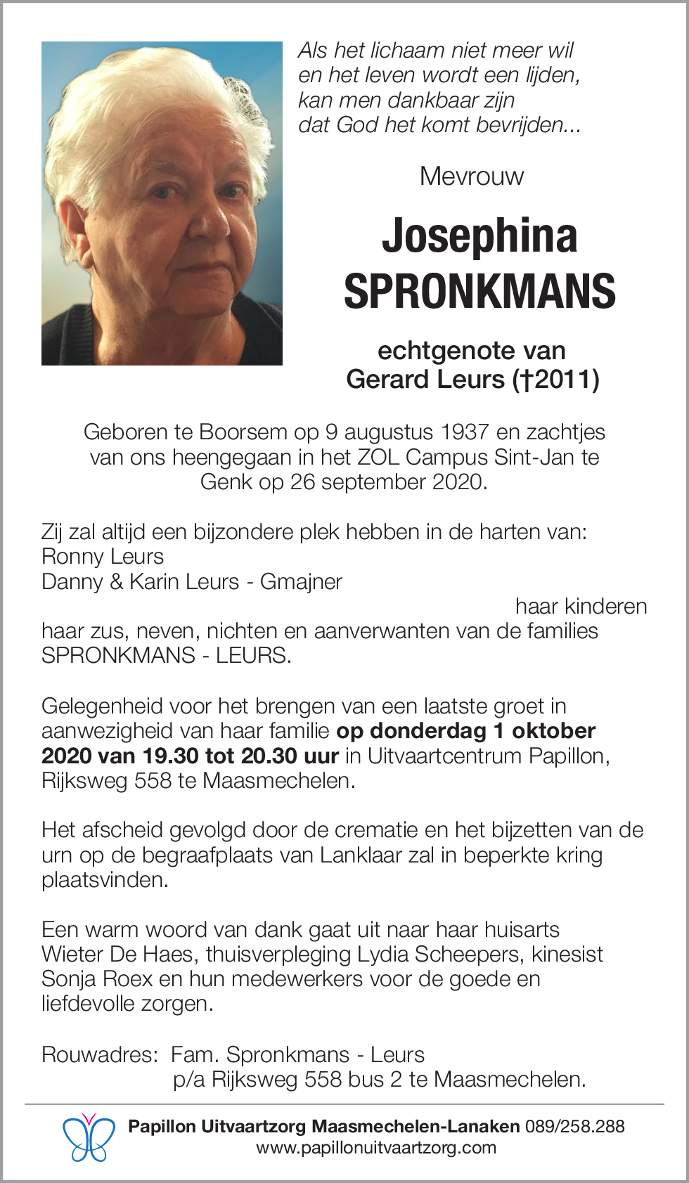 Josephina Spronkmans