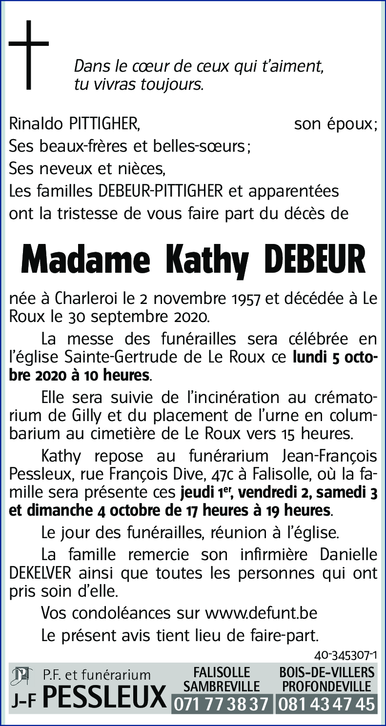 Kathy DEBEURE