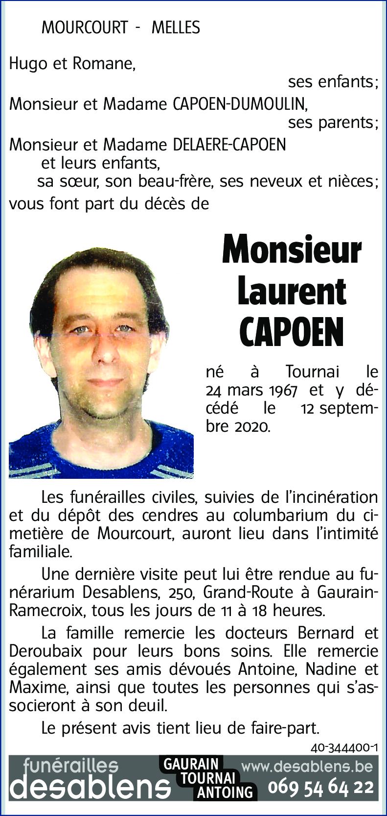 Laurent CAPOEN