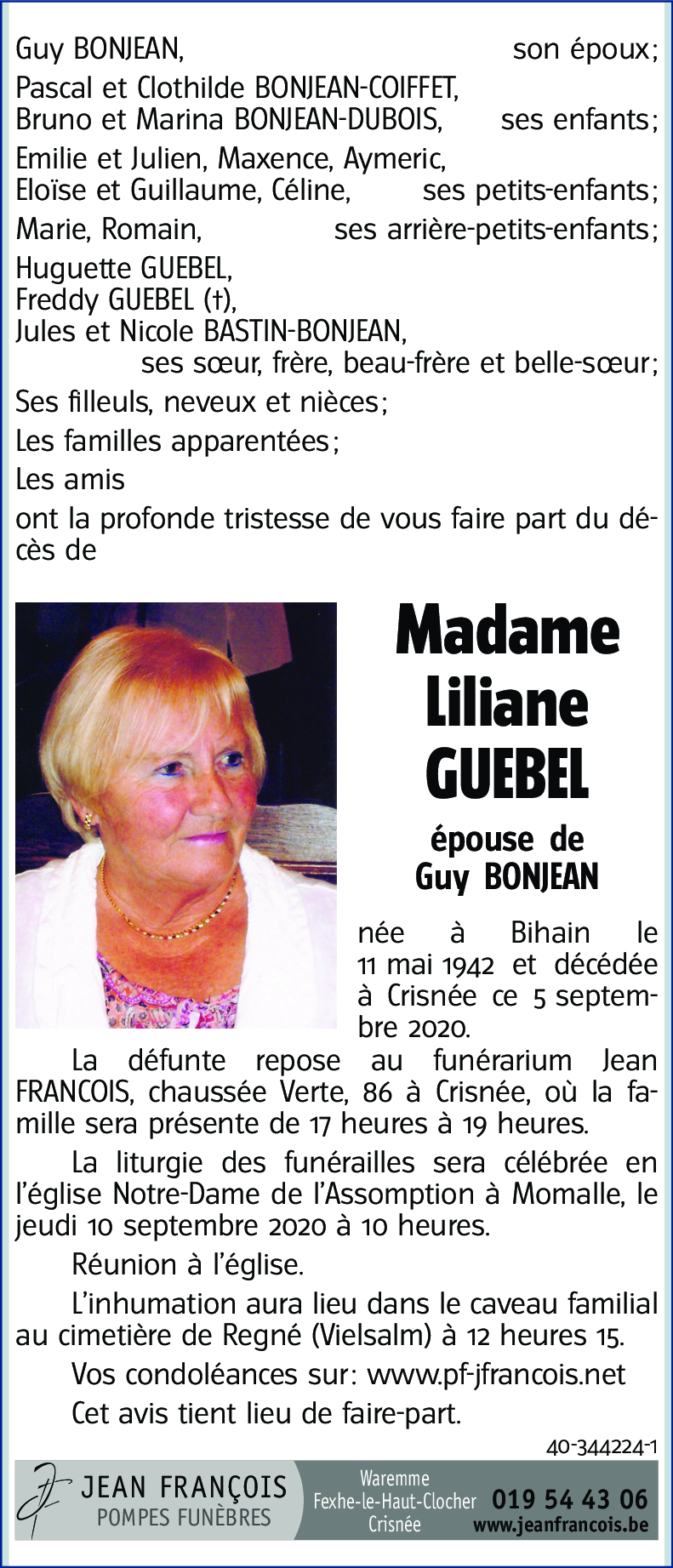 Liliane GUEBEL