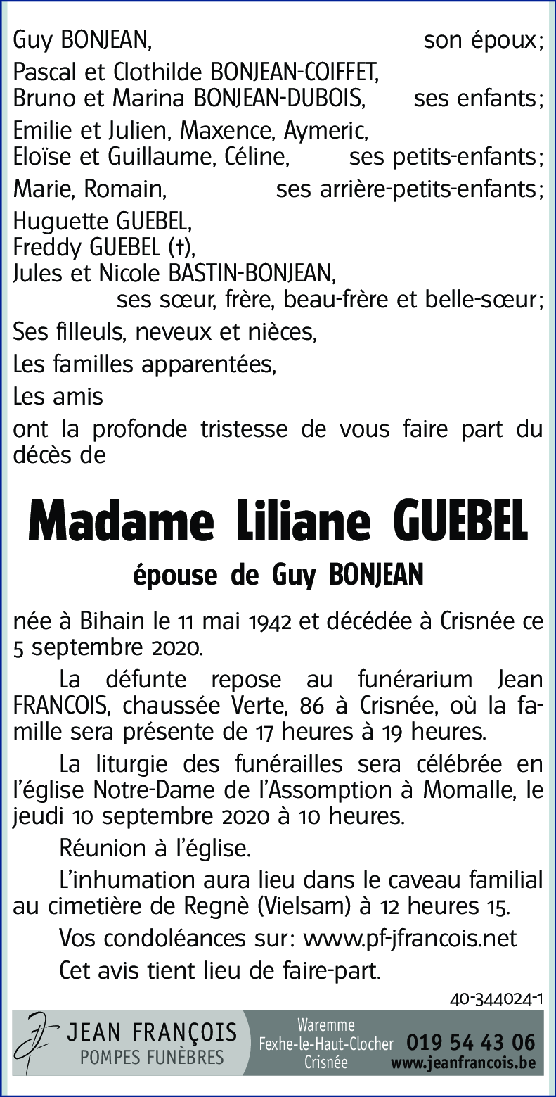 Liliane GUEBEL