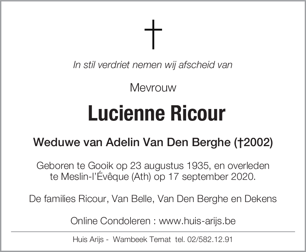 Lucienne Ricour